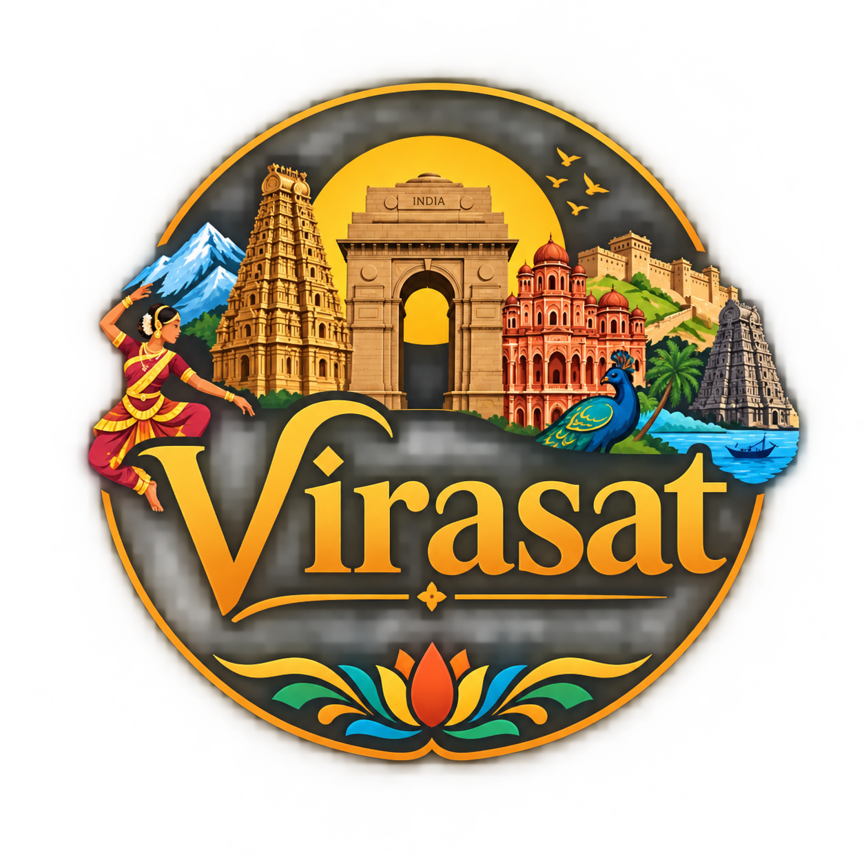 Virasat Logo